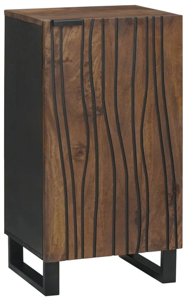 Oldalszekrény 40 x 33,5 x 75 cm - Tömör Mangófából Készült