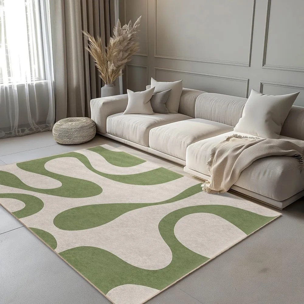 Zöld mosható szőnyeg 160x230 cm Matcha Latte – Mila Home