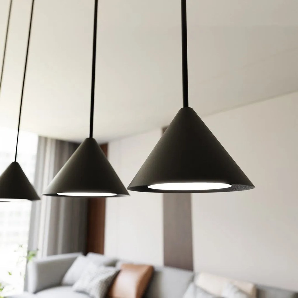 Emibig modern függeszték elit fekete arany emi1330/6