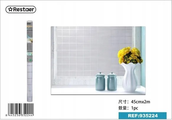 Statikus üvegfólia 45CM x 2M ablakokhoz