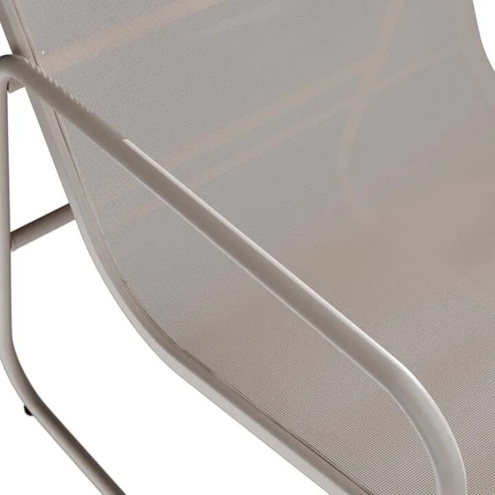 Juskys Genoa kerti fém garnitúra - homokszínű