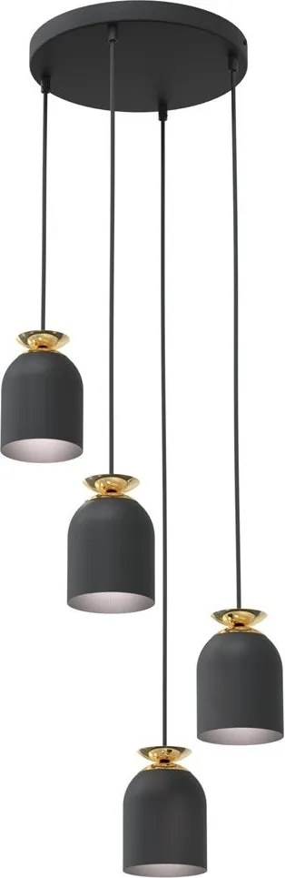 Emibig modern függeszték target fekete emi1400/4prem