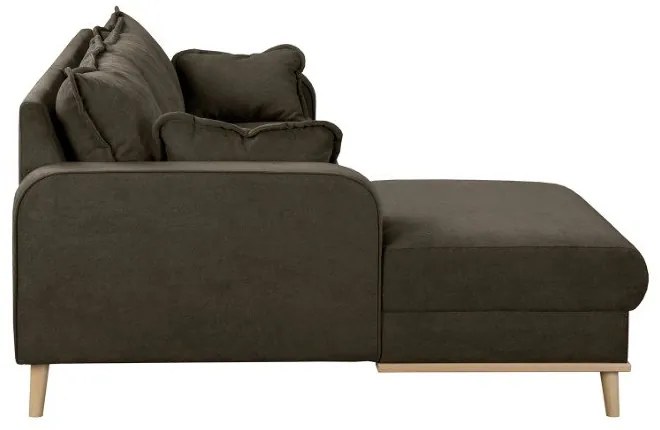 Barna sarokkanapé (bal oldali) Beata – Ropez