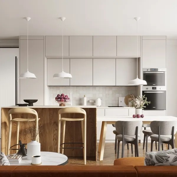 Sollux SL.1327 - Csillár zsinóron FRIKA 1xE27/15W/230V átm. 34 cm fehér