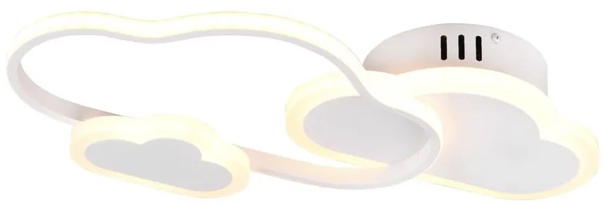 Fehér gyerek lámpa 52x25 cm Cloudy – Reality