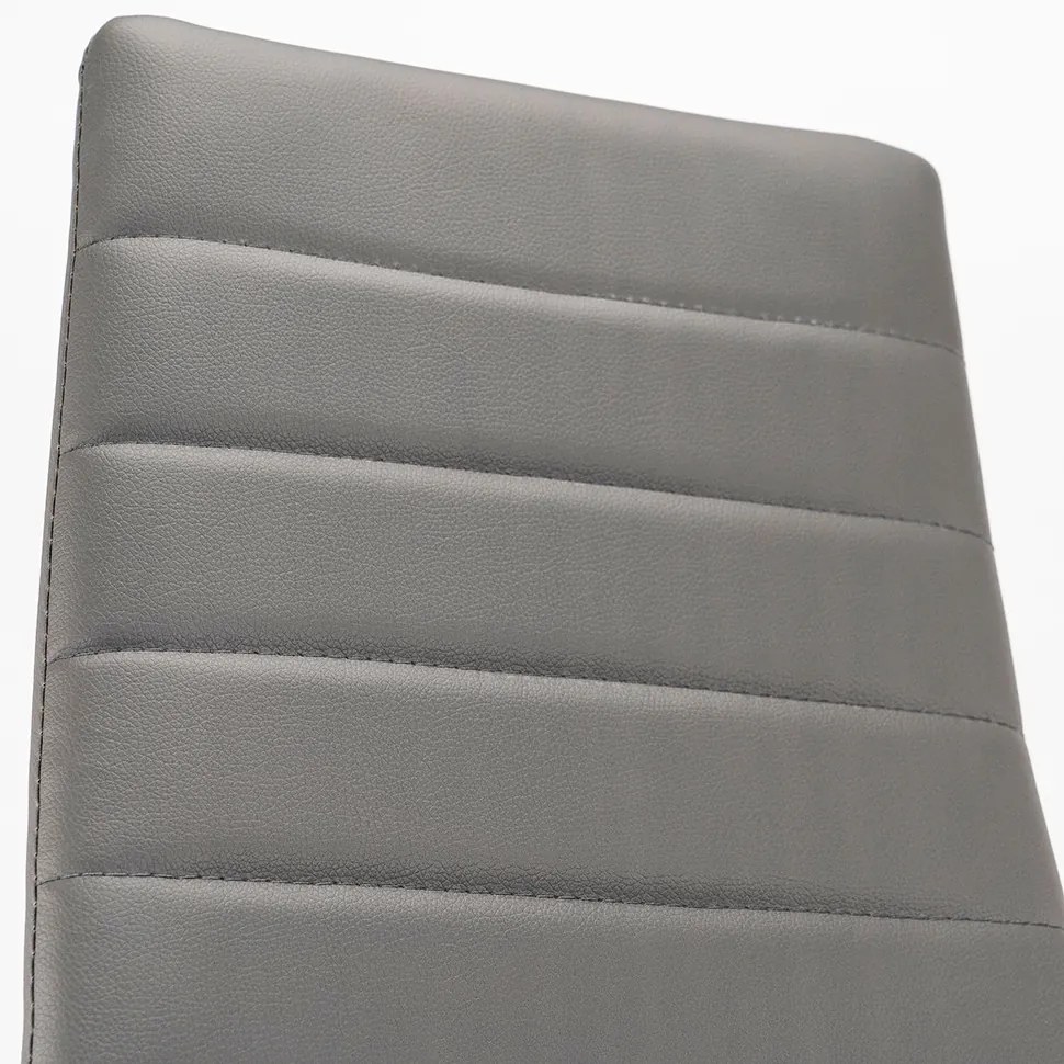 Tino NOVA Étkezőszék szürke-fekete színben