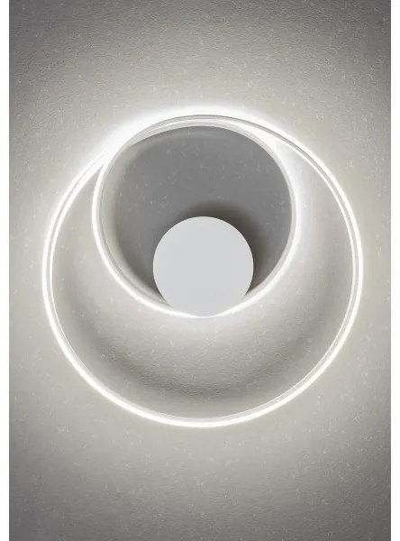 Redo 01-1886 - LED dimmelhető mennyezeti lámpa TORSION LED/29W/230V fehér