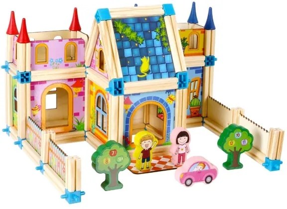 2Kids Toys - Fa építőkészlet: Kastély