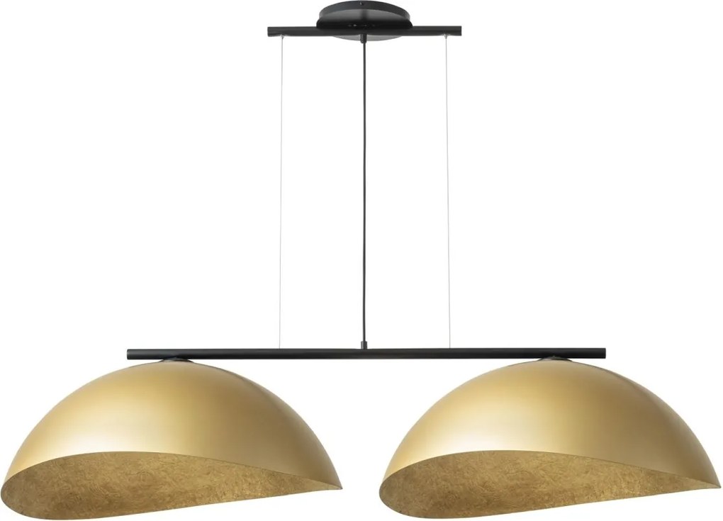 Sigma lighting modern függeszték solar fekete arany sig40581