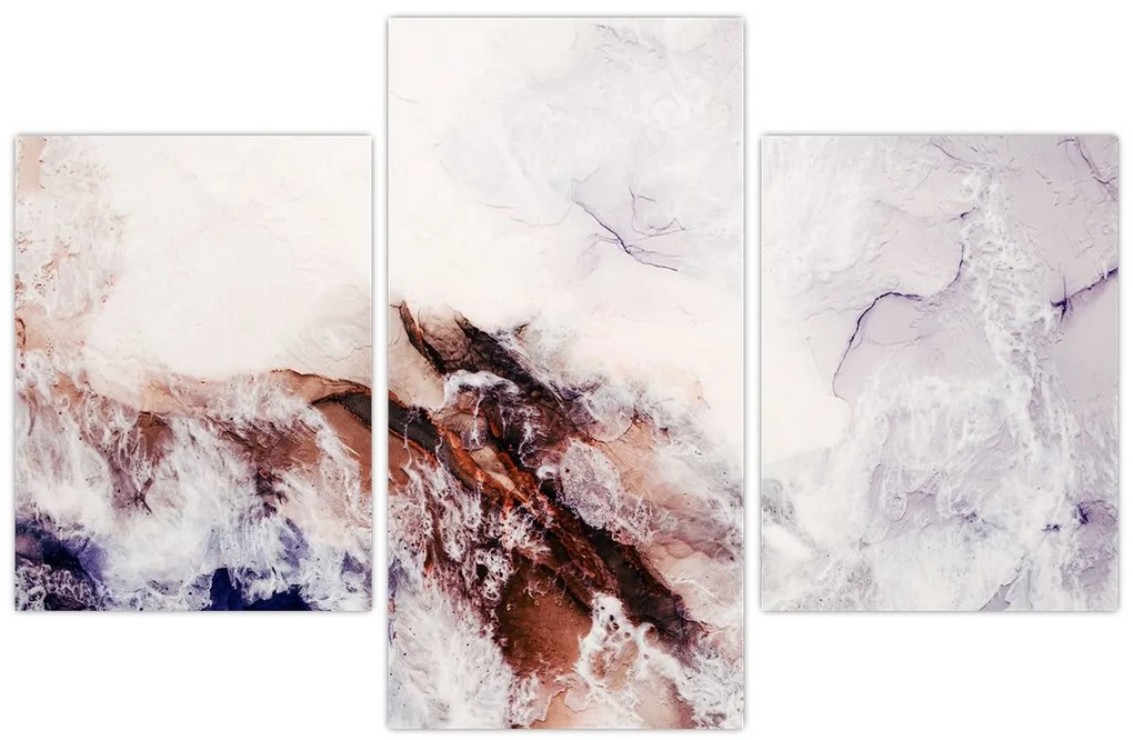 Kép - Lila márvány N⁰1 (90x60 cm)