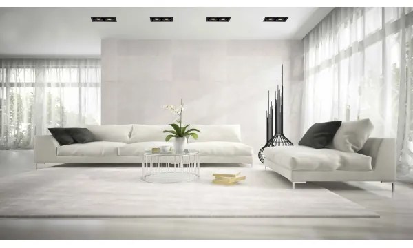 Lucide 09926/02/30 - Beépíthető lámpa CHIMNEY 2xGU10/50W/230V fekete