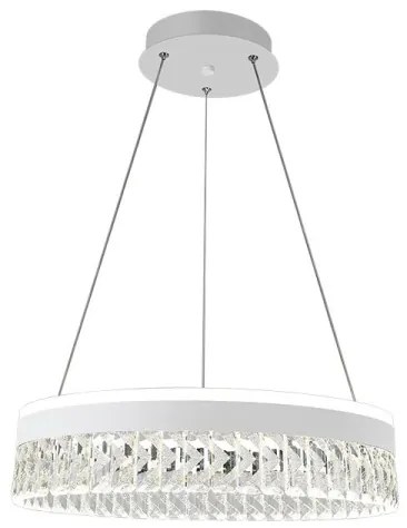 LED dimmelhető csillár zsinóron LED/90W/230V 3000-6500K fehér + távirányítás