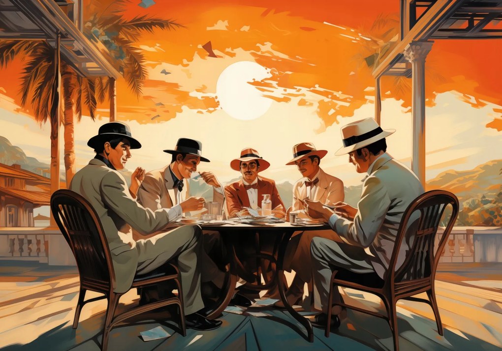 Poszter 100x70cm Ülés a Trópusokon