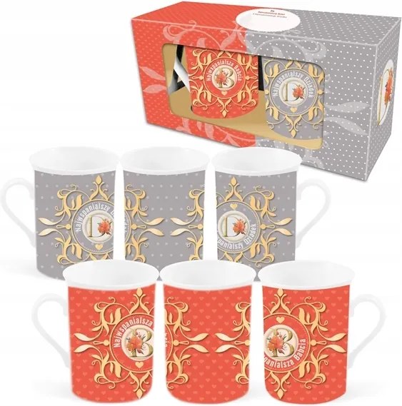 2 Db-os Bögre Szett Csodálatos Nagymama Nagypapa