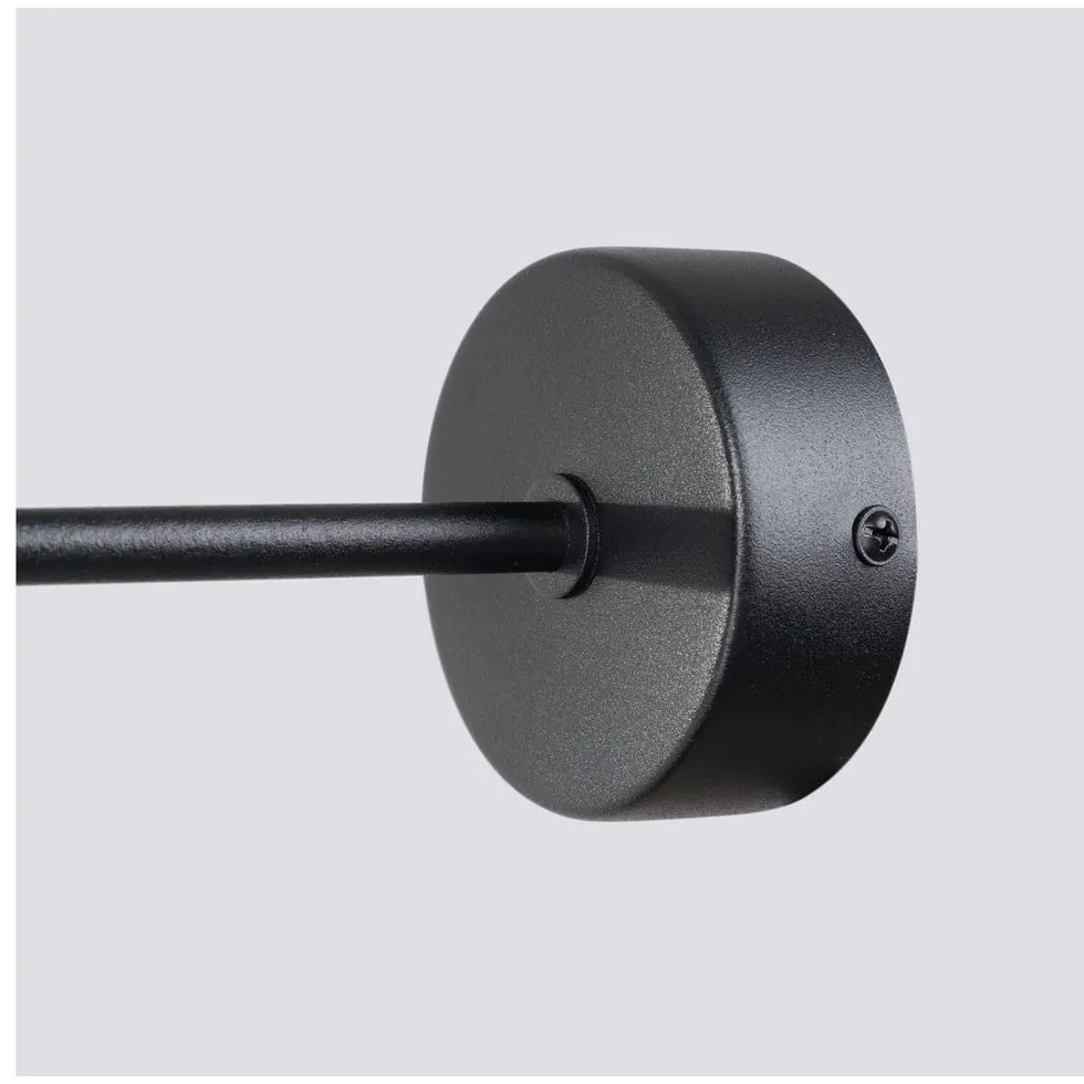 Fekete-fehér fali lámpa Beam – Sollux