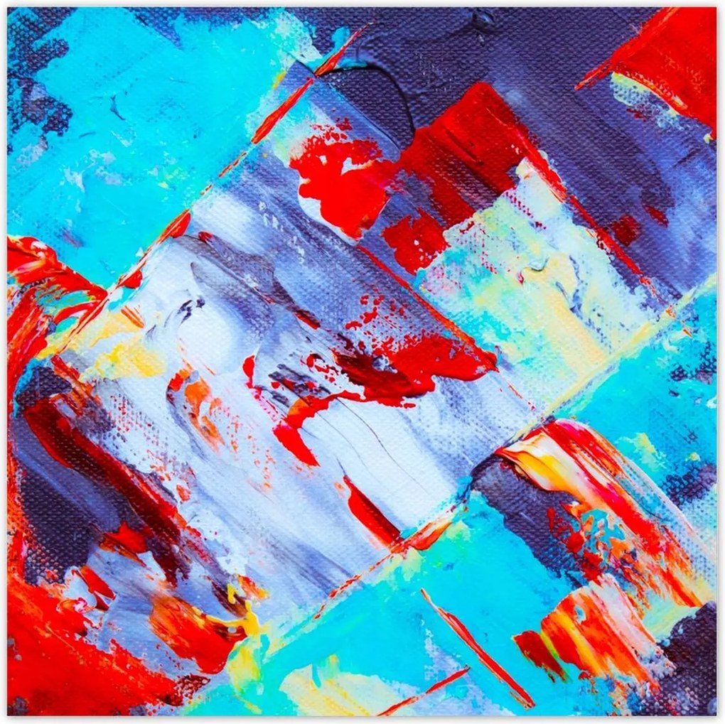 Poszterek 30x30 Absztrakt Páva