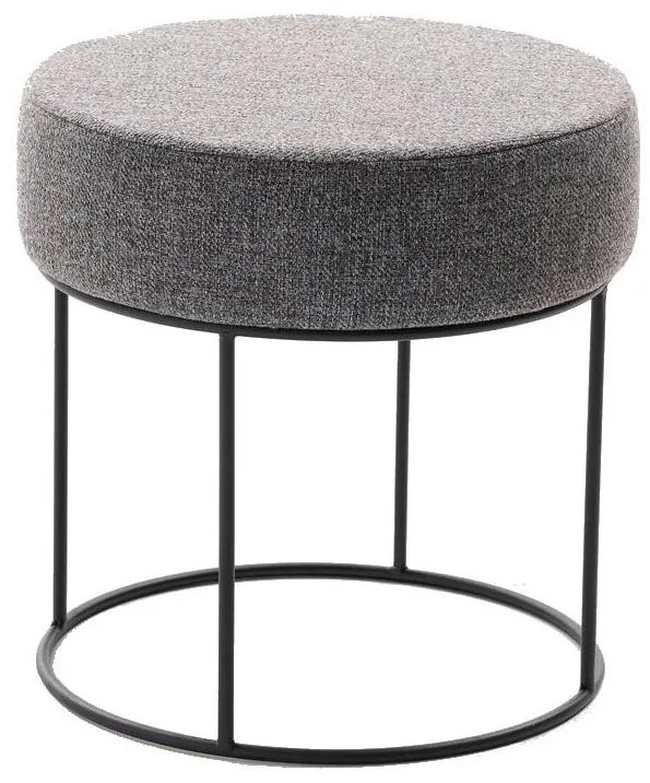 Puff RELO, átmérő 40 cm, antracit