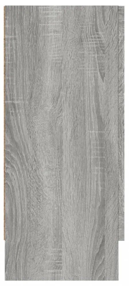 vidaXL szürke sonoma színű szerelt fa tálalószekrény 120x30,5x70 cm