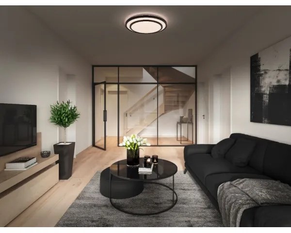 Osram - LED mennyezeti lámpa ORBIS BERLIN LED/24W/230V Ø 39 cm fekete