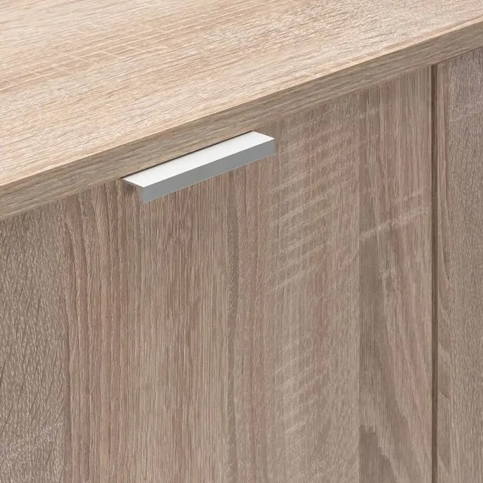 Deuba Komód Alba 71 x 74 x 35 cm - tölgy