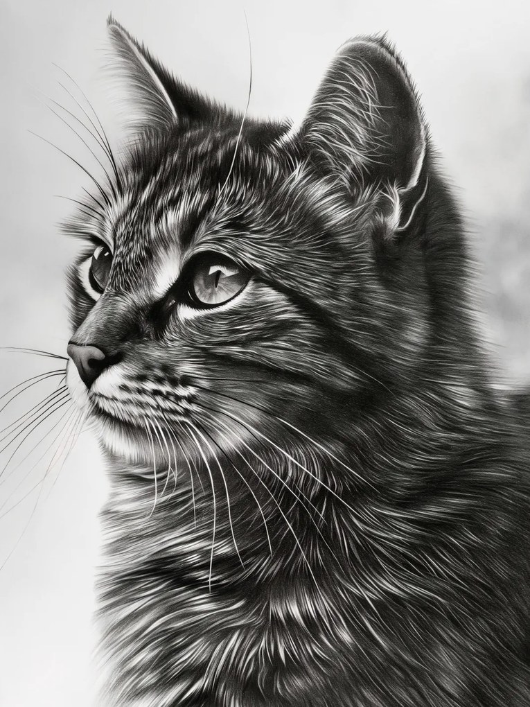 Poszter 60x80cm Macskalátás