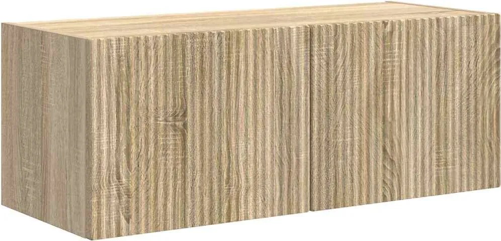 vidaXL TV Fali Szekrény Sonoma 60 x 31 x 29.5 cm Faanyag