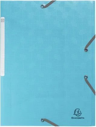 Gumis mappa, PP, A4, 15 mm, EXACOMPTA Pop'NCo, vegyes színek (EX55990E)