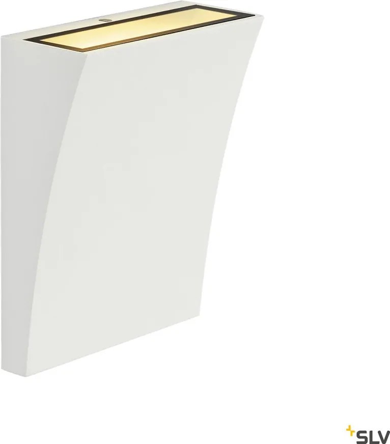 SLV 1000340 DELWA Modern Kültéri Fali Lámpa Fehér LED IP44