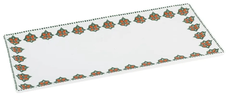 Gardeny porcelán tálaló tányér, 32 x 17,5 cm - Villa Altachiara