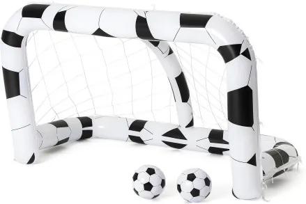 Felfújható focikapu két labdávlal BESTWAY 213 x 117 x 125 cm