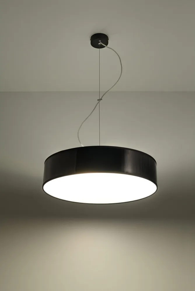 SOLLUX SL-0118 ARENA Modern Led Függesztett Lámpa Fekete E27 IP20