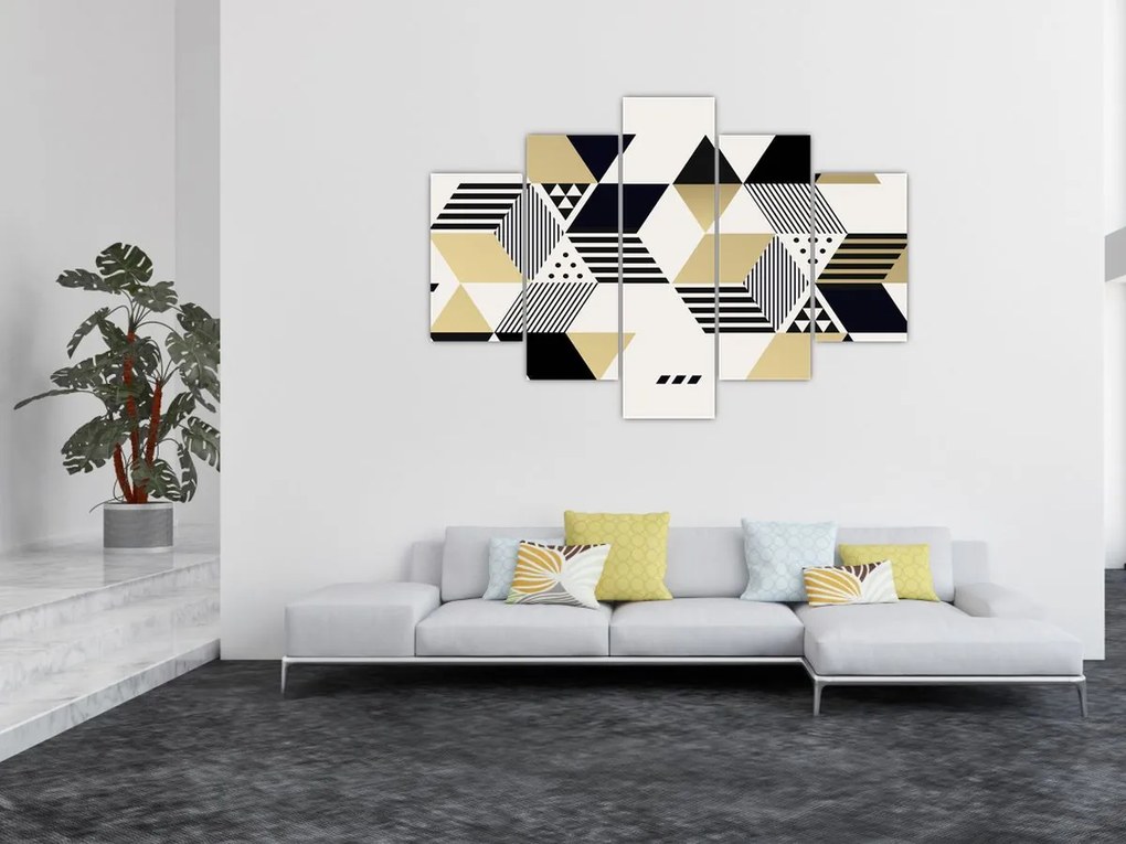 Kép - Geometriai formák N⁰1 (150x105 cm)