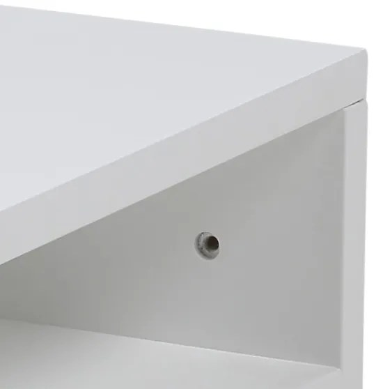 AVA éjjeli szekrényke, fehér színben