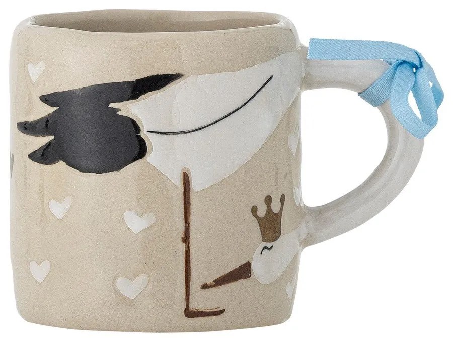 Bézs kerámia gyerek bögre 225 ml Bambino – Bloomingville Mini