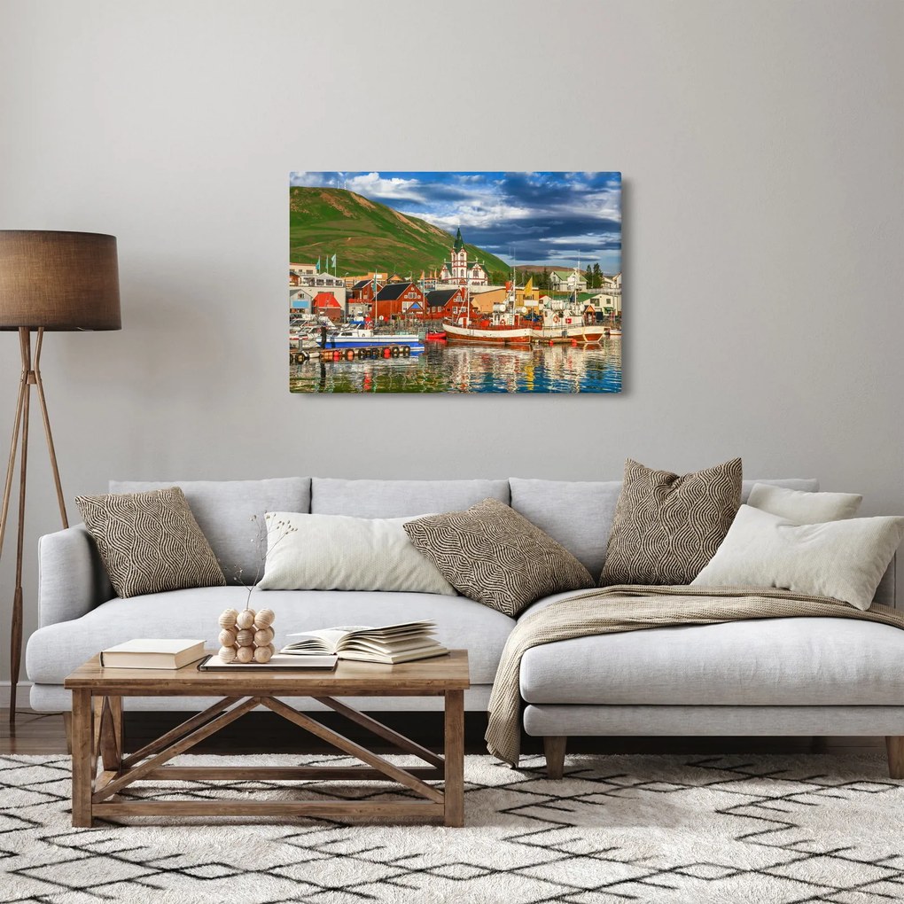 Kép - Húsavík (90x60 cm)