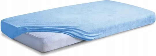 Frotte Classic gumis lepedő 190x210, 200x220x20, kék_24, Matex