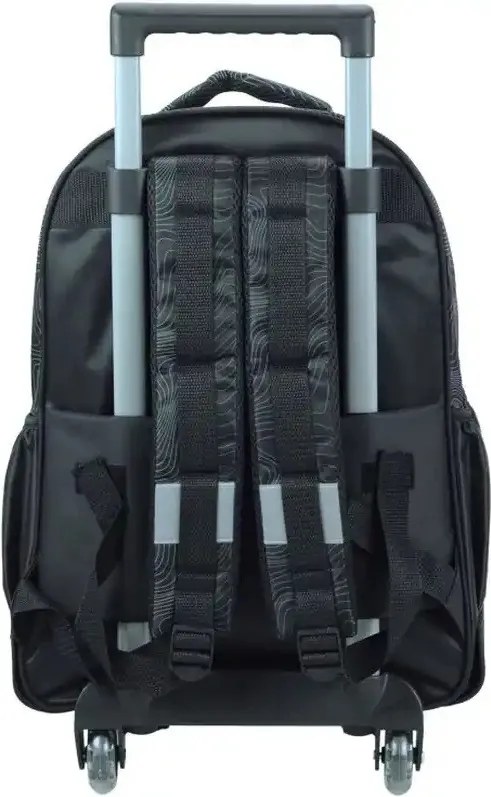 K-pop Démonvadászok Black prémium gurulós iskolatáska, táska 46 cm