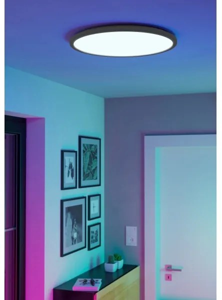 Eglo 901473-LED RGBW Dimmelhető fürdőszoba Világítás ROVITO-Z 16,8W/230V átm. 50 cm IP44 fehér