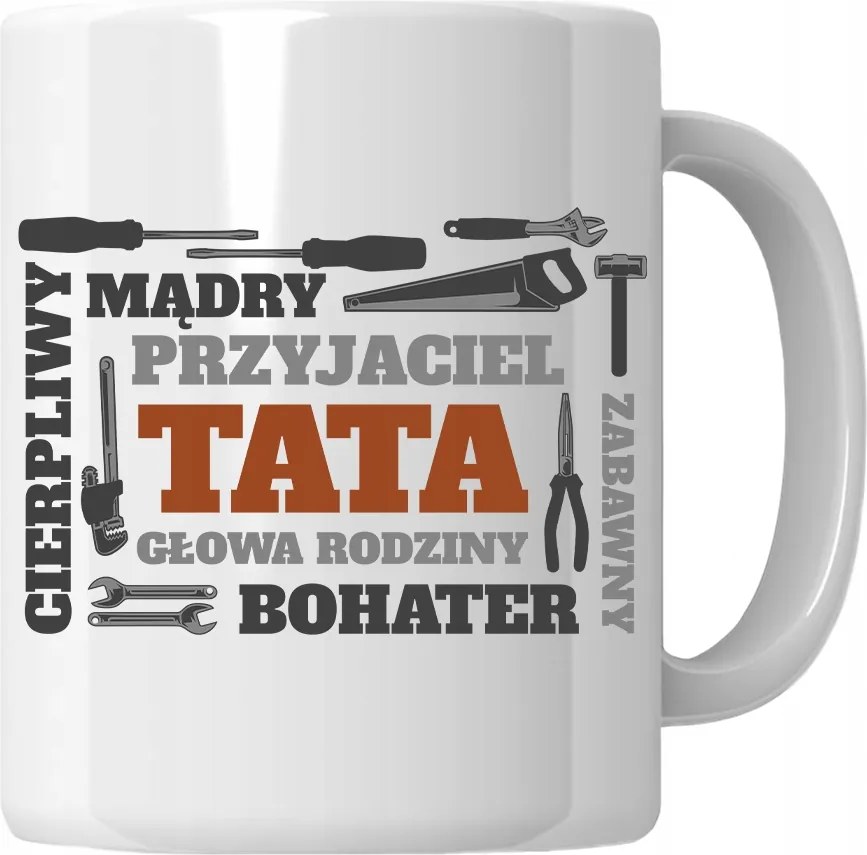 Bögre Apa Okos Barát Ajándék Apák napjára Apának