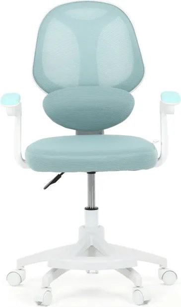 Junior Irodai forgószék kék mesh kárpittal. KA-W8008 BLUE