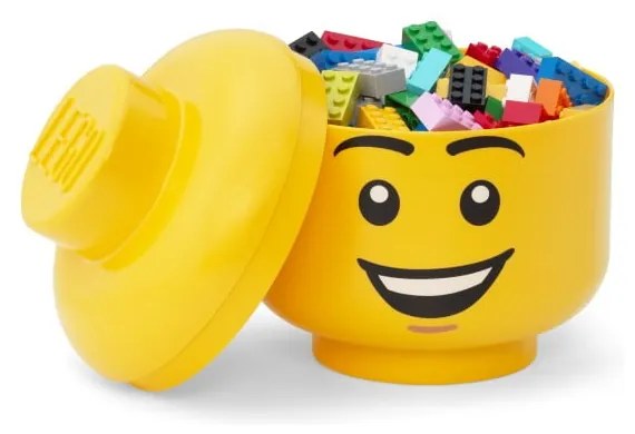 Műanyag gyerek tárolódoboz Head – LEGO®