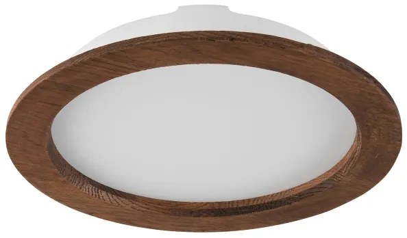 LED Beépíthető lámpa WOODY SPOT LED/23,5W/230V 4000K cseresznye ø 23,5 cm