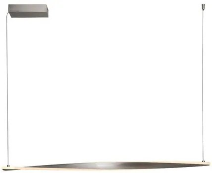 RÁBALUX 72234 ELVIO Modern Led Függesztett Lámpa Szatin Króm IP20