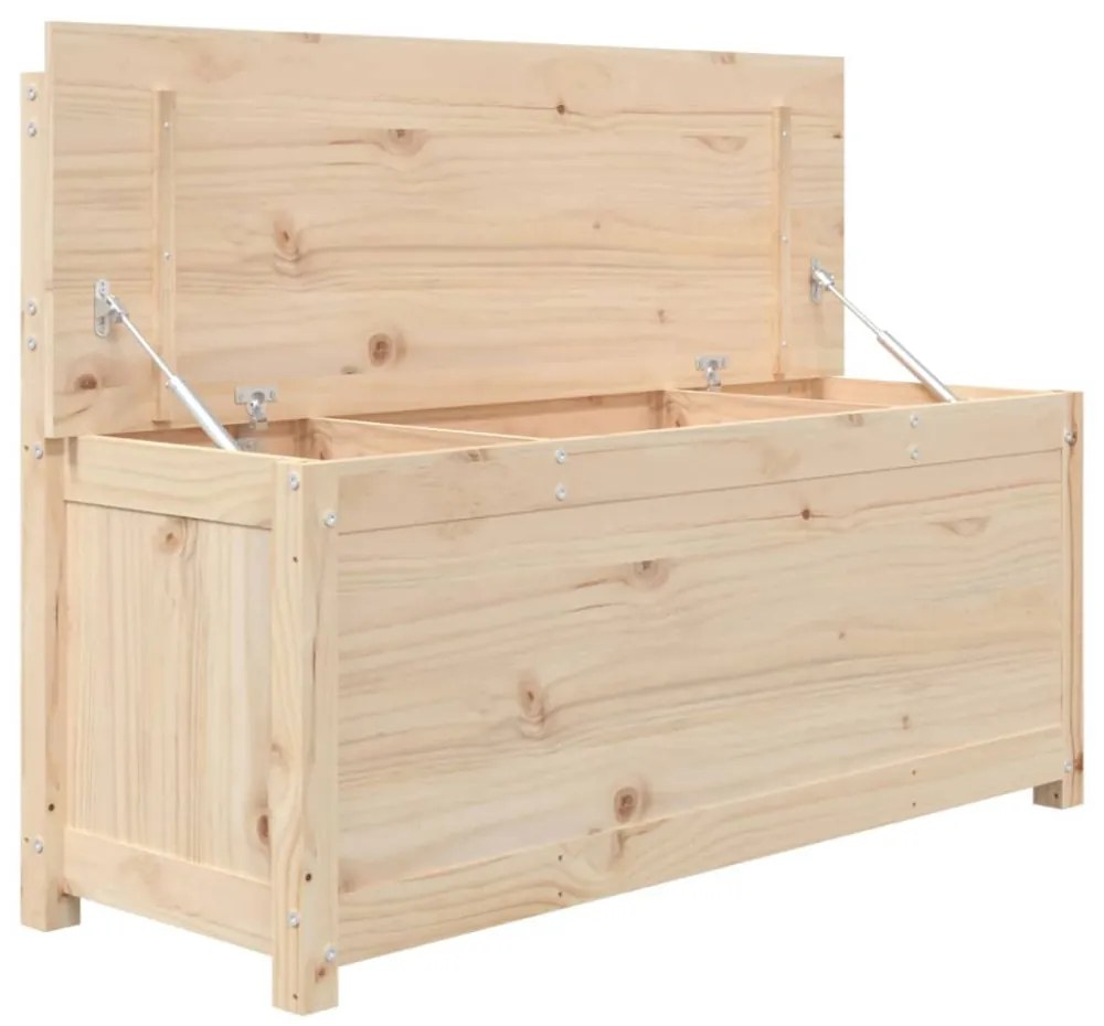 tömör fenyőfa pad 110 x 41 x 76,5 cm