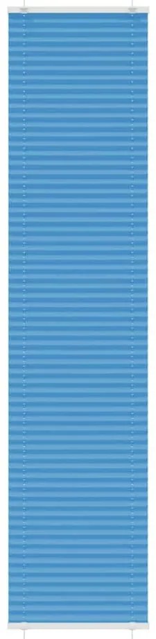 pliszírozott redőny kék 45x200 cm Szövetszélesség 44,4 cm