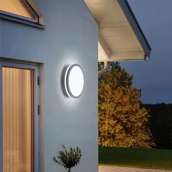 Brilagi - BENE LED kültéri lámpa érzékelővel, LED/24W/230V, átm. 26 cm, IP54