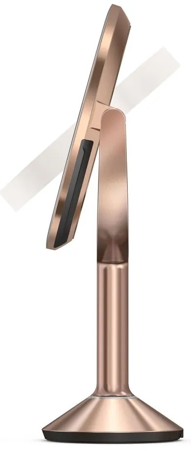 Kozmetikai tükör világítással-nagyítós (ötszörös) ø 20 cm Sensor Trio – simplehuman