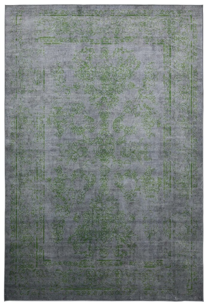 Washable Rug Miray Grey/Green 200x300 cm