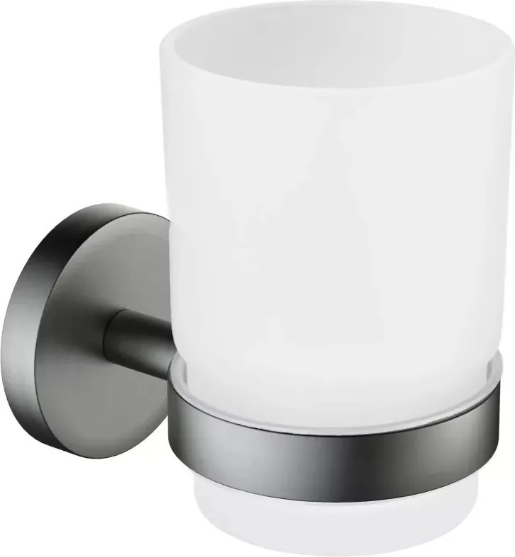 AREZZO design RONO üveg pohár tartó, gun metal