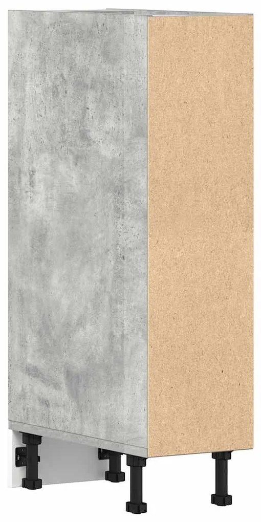 “Riga” betonszürke szerelt fa alsószekrény 20x44,5x81,5 cm